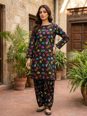 2 Pcs Ladies Suit Des 111