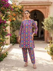 2 Pcs Ladies Suit Des 125