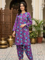 2 Pcs Ladies Suit Des 126