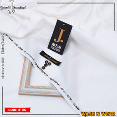 Wash N Wear Unstitched Gents Suit 32
