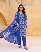 3 Pcs Lawn Unstitched Suit 36