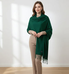 Ladies Shawl Winter Wool 37