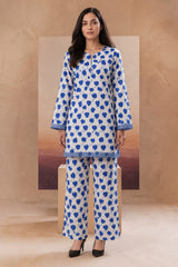 2 Pcs Ladies Suit  Des  12