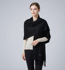 Ladies Shawl Winter Wool 34