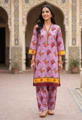 2 Pcs Ladies Suit  Des  153