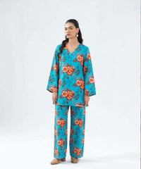 2 Pcs Ladies Suit  Des  07